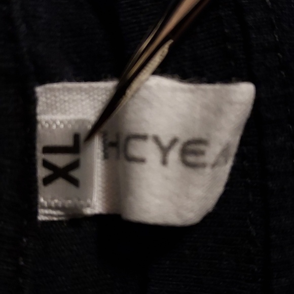 ChicYea Black & White Floral Skull Graphic Short Sleeve T-Shirt Size XL - Picture 5 of 8